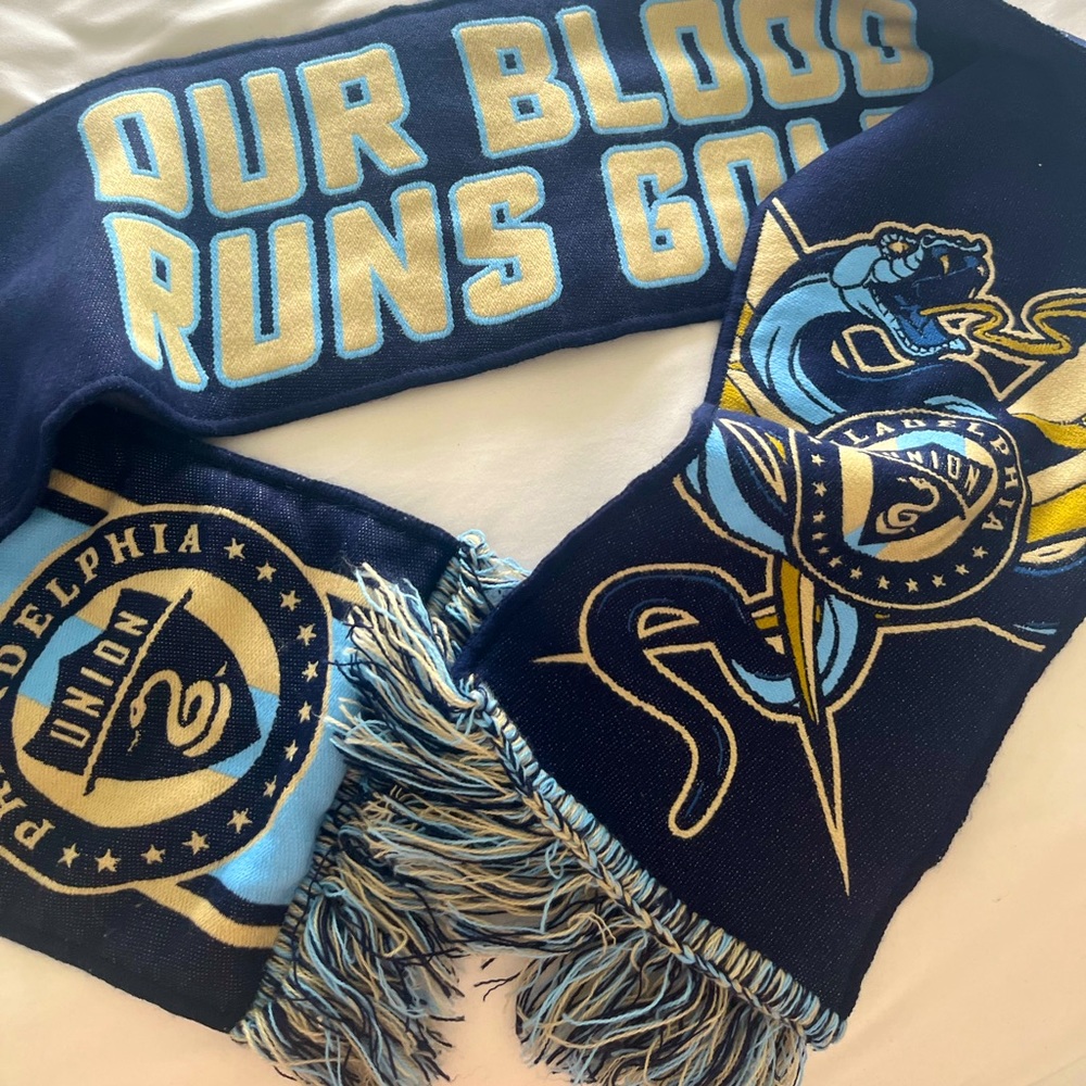 Philly union playoff scarf